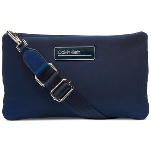 Calvin Klein Jaina Crossbody Nylon Water-Resistant Navy Blue Shoulder Bag